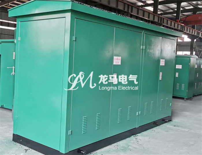 智能彩鋼板歐式景觀箱變